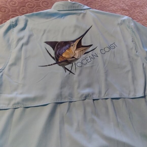 Two shirts - Size Large - Ocean Coast Fishing Shirts - Good condition - Picture 6 of 8